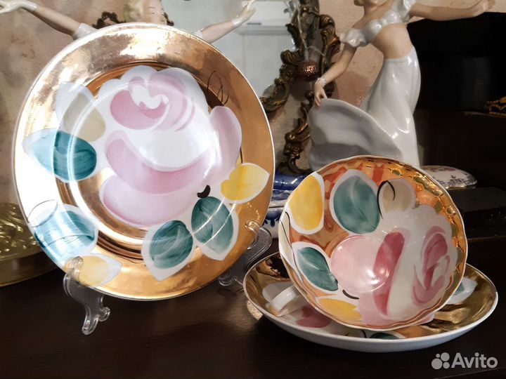 Чайная пара трио