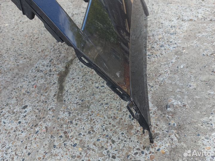 Бампер передний шкода карог