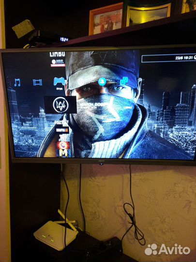 Sony playstation 3 slim прошитая 300 GB