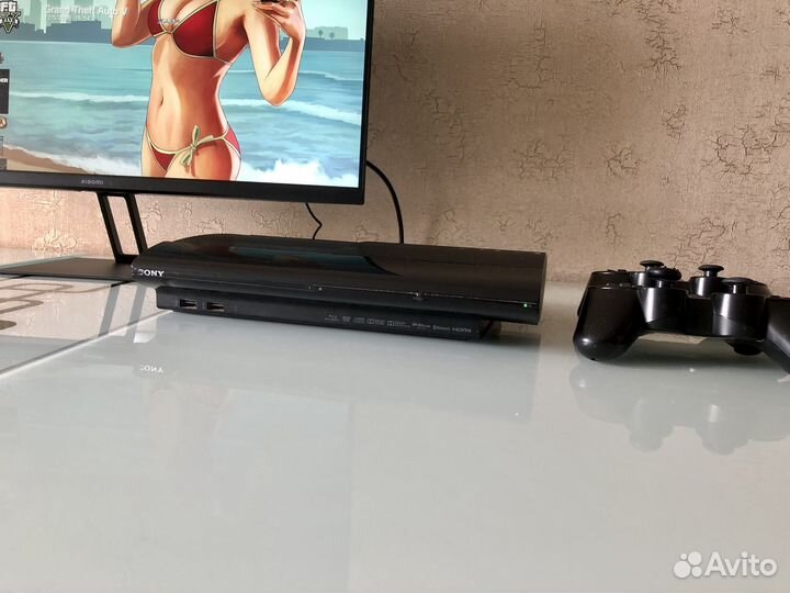 Sony playstation 3 super slim прошитая 500gb