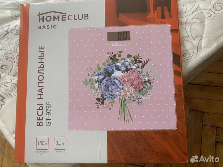 Homeclub Весы напольные электронные