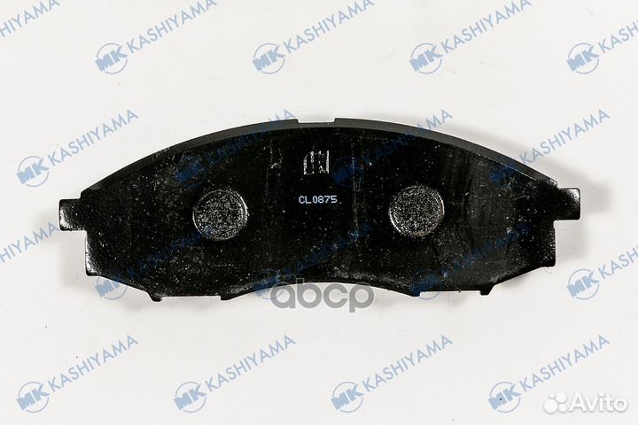 Колодки тормозные дисковые + противоскрипные