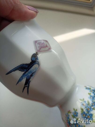 Бокал,фарфор