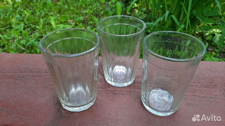 Стаканы граненые СССР