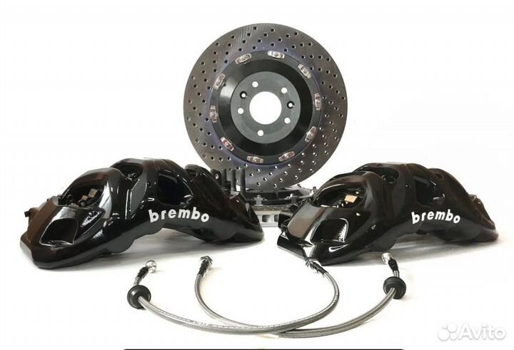 Тормозная система Brembo 8 порш BMW X6 E71,F16,G06