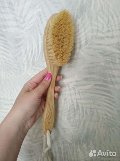 Щетка для сухого массажа тела, пилинг,красота