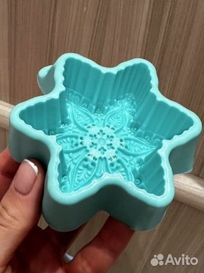 Формы для мыла и свечей силиконовые