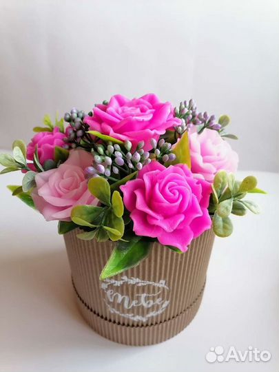 Букеты из мыла ручной работы