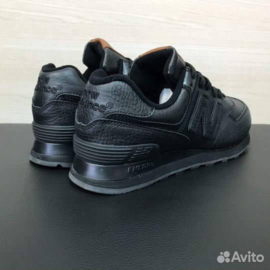 Кроссовки New Balance 574 мужские кожаные