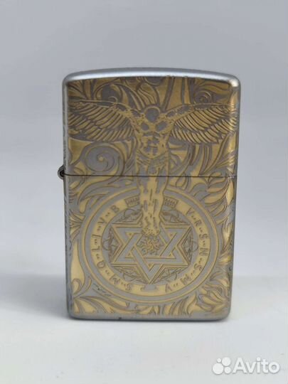Зажигалка бензиновая zippo ангел хранитель