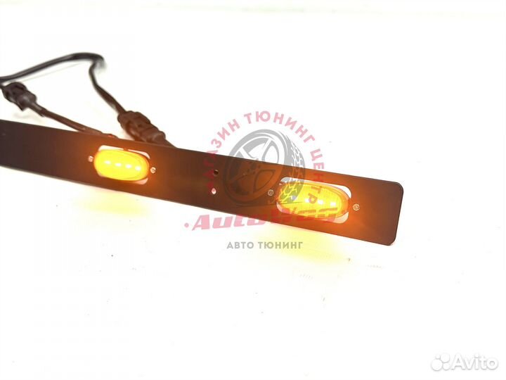 Подсветка в решетку радиатора Patrol Y62