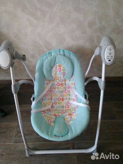 Детские электронные качели для новорожденных