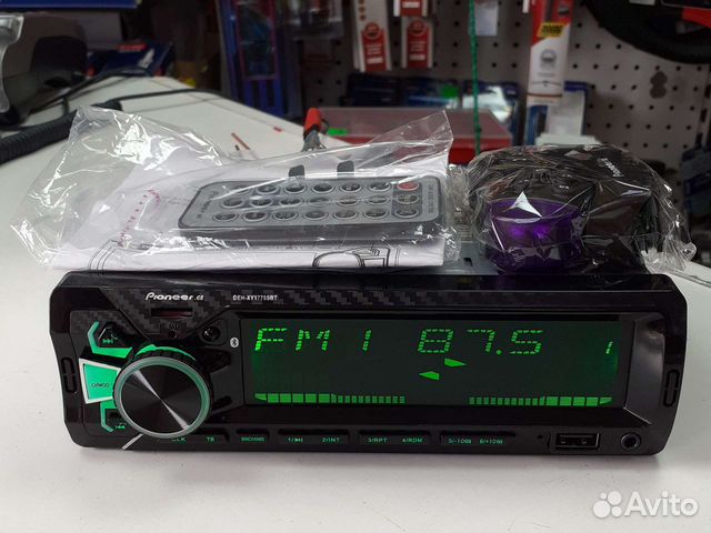 Магнитола Pioneer.gb Блютуз. Новая