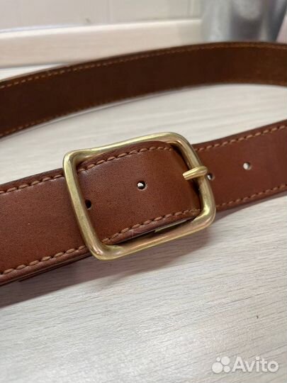 Ремень мужской ручной работы