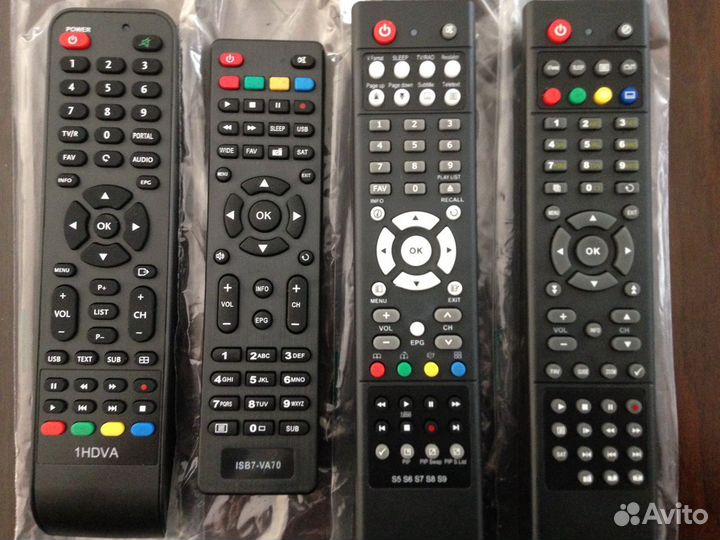 Пульты ду ростелеком,xiomi,триколор и НТВ+ vestel