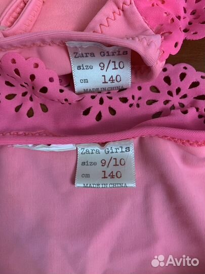 Купальники Zara и HM, размер 130, 134, 140