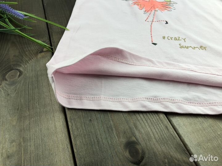 Футболка детская для девочки 122 128