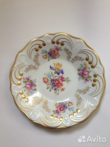 Блюдо старинное Веймар