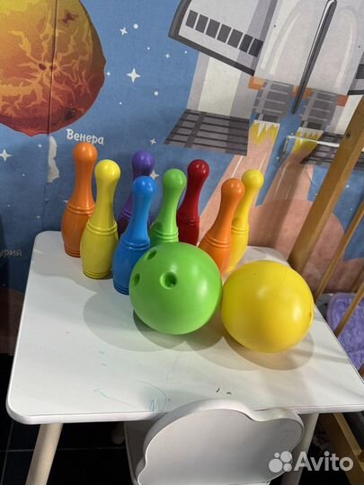 Набор детский боулинг большой