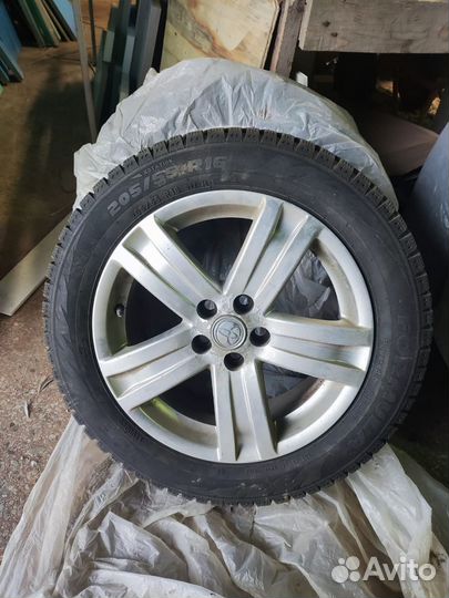 Колеса 205 55 16 зимние бу