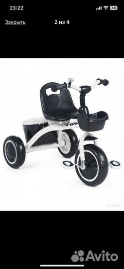 Трехколесный велосипед N.Ergo K808