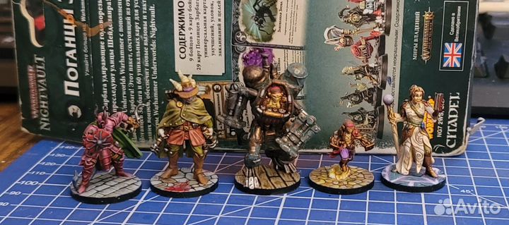 Мрачная гавань челюсти льва - покрашенные миньки