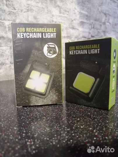 Фонарик светодиодный-брелок карабин
