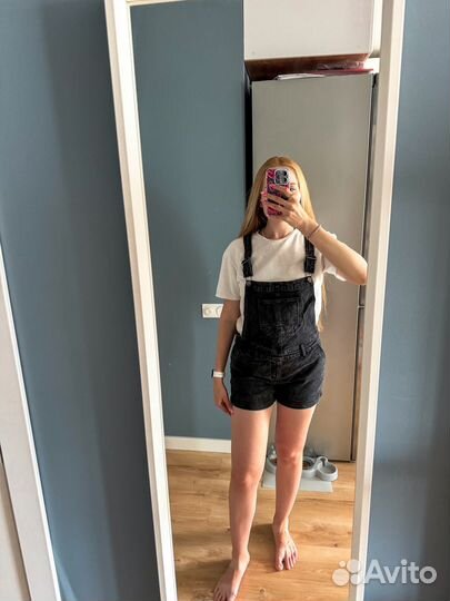 Джинсовый комбинезон kiabi