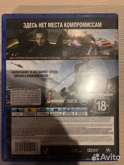 Battlefield Hardline для Sony Ps4