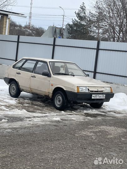 Бампер ваз 2109