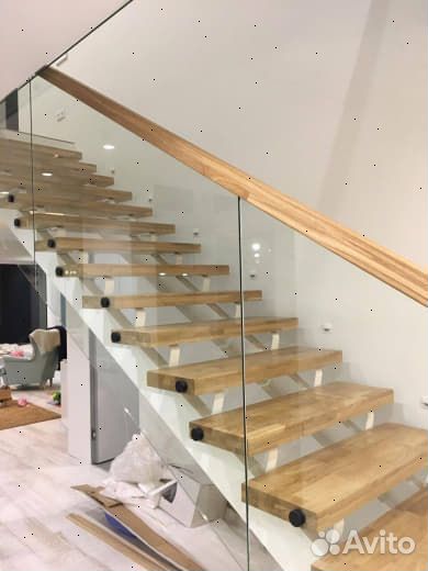 Перила для лестницы стеклянные ограждения