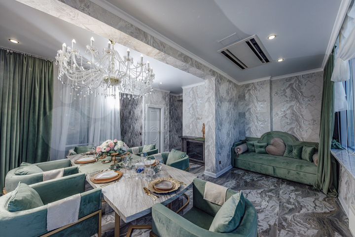 3-к. квартира, 121 м², 16/17 эт.