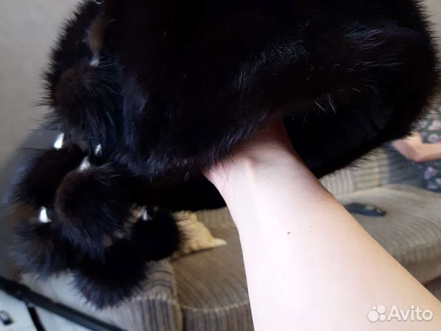Шапка норковая женская