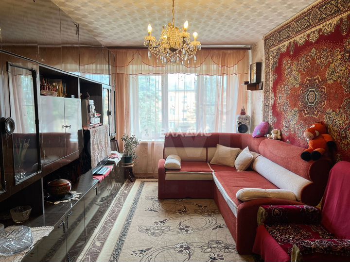 3-к. квартира, 52 м², 2/3 эт.