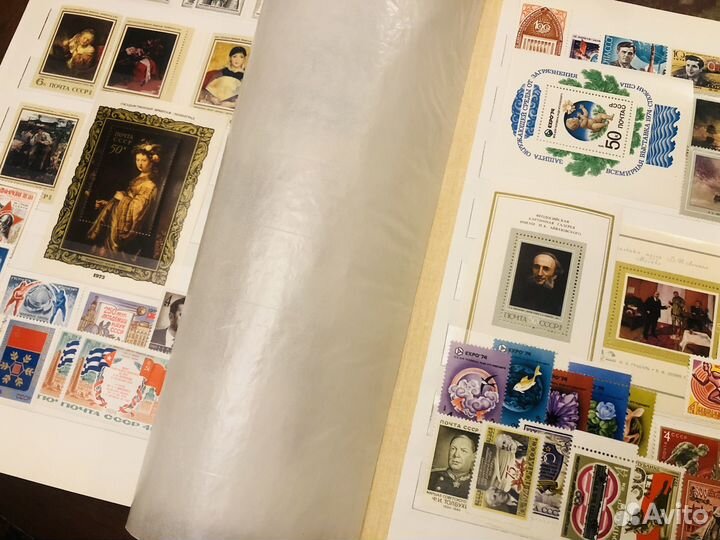 Почтовые марки СССР годовой набор