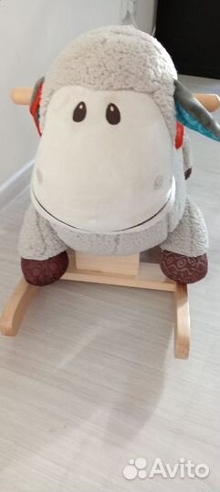 Детская качалка овечка