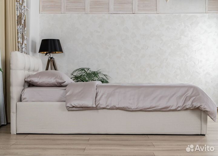 Кровать односпальная с матрасом 80х200 Марсель