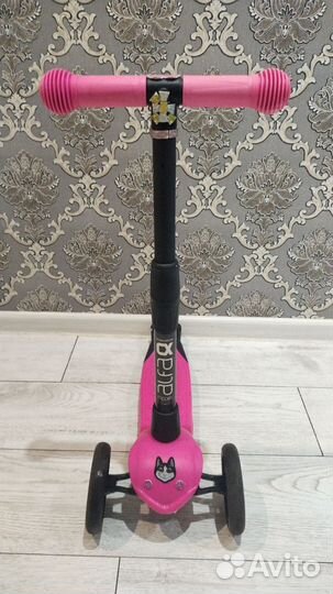 Самокат детский трехколесный складной