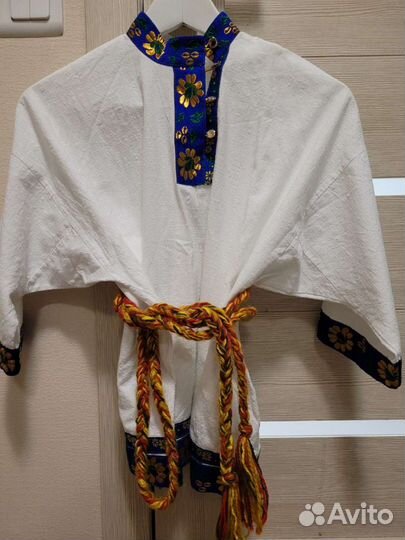 Рубаха русская народная 122р-р 6-7 лет