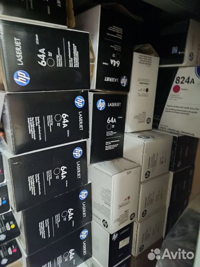 Коробки из под картриджей HP, Canon, Kyocera и др