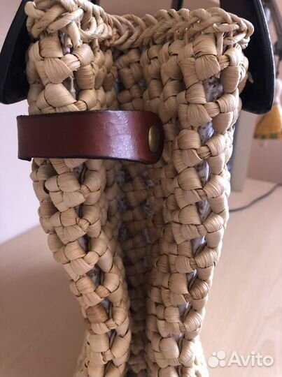 Cумка новая Vide из натуральной соломки