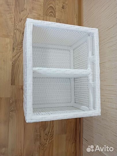 Плетёная корзина для хранения