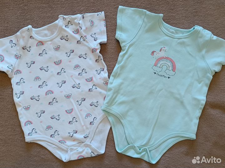 Боди для девочки 80