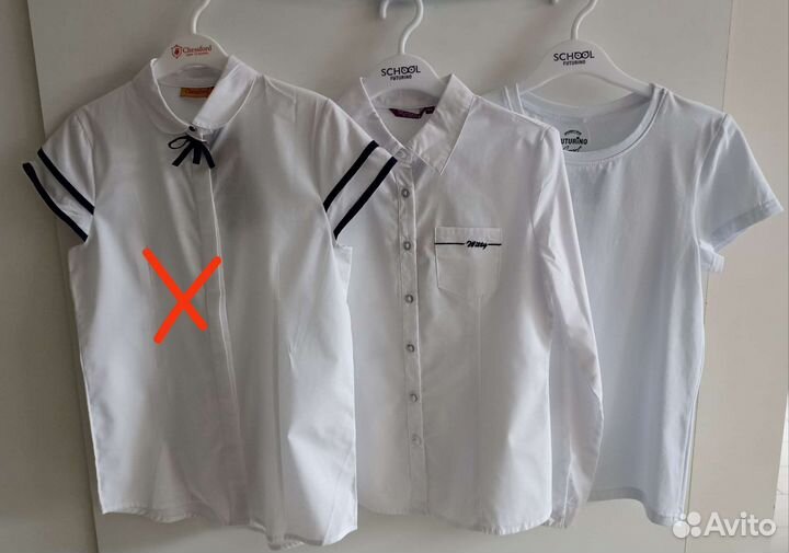 Рубашка школьная 146
