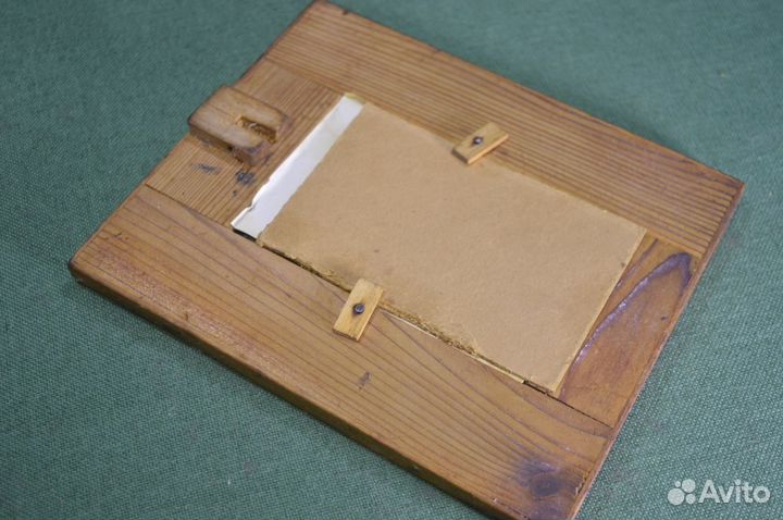 Рамка деревянная для фотографий, инкрустация