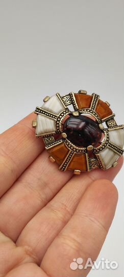 Брошь винтажная Шотландия miracle 1960-1980-е гг