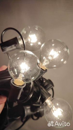 Гирлянда уличная 15 m аренда