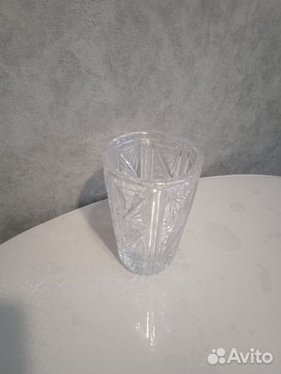 Ваза хрустальная
