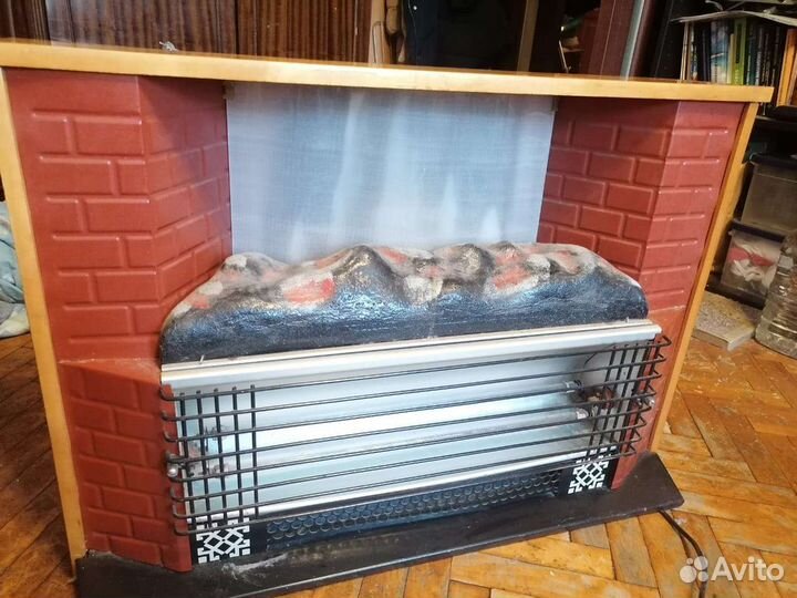 Камин обогреватель с подсветкой СССР, работает