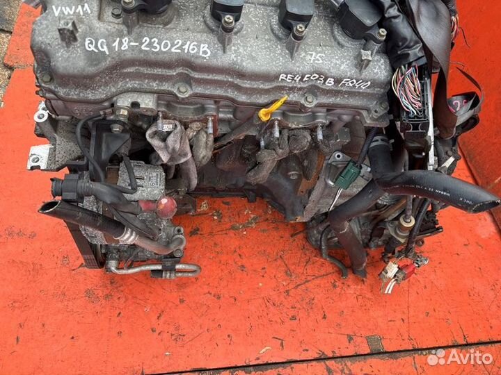 Двигатель Nissan Expert VW11 QG18DE 2000